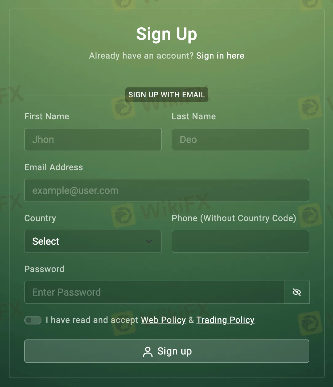 open-account