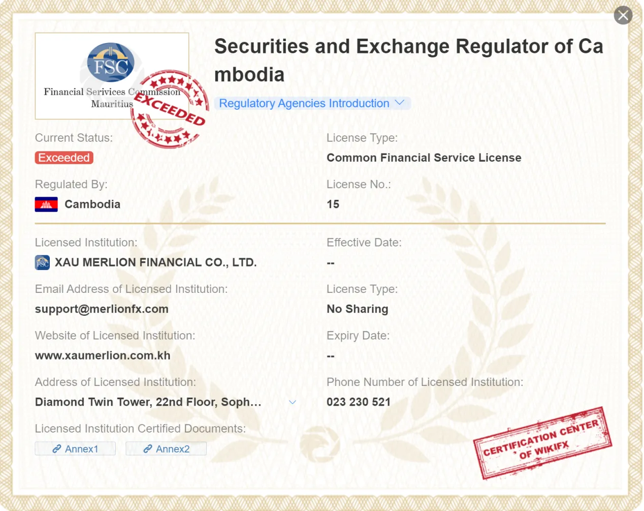 regulation