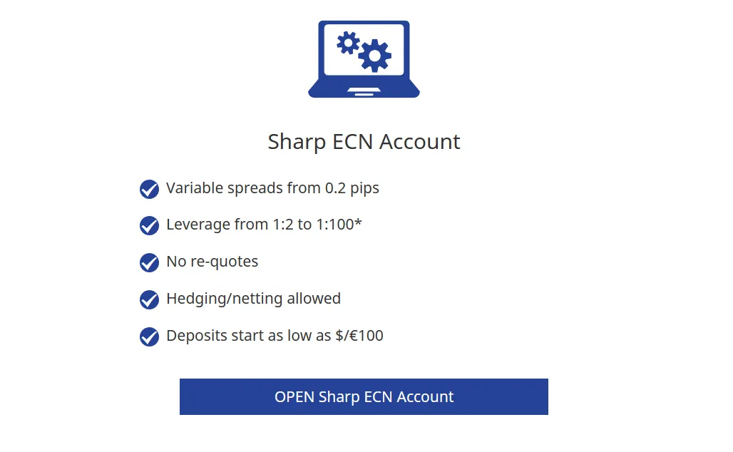 Sharp ECN Account