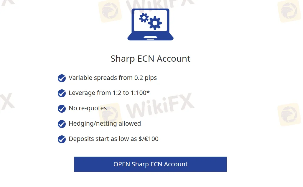 Sharp ECN Account Sharp ECN Account