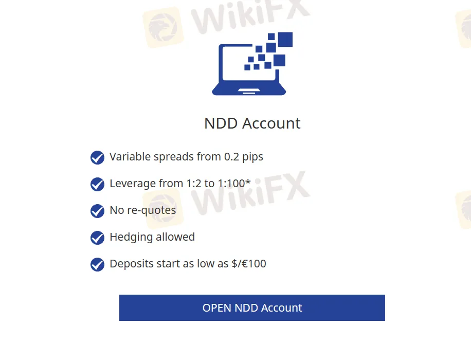 NDD Account NDD Account