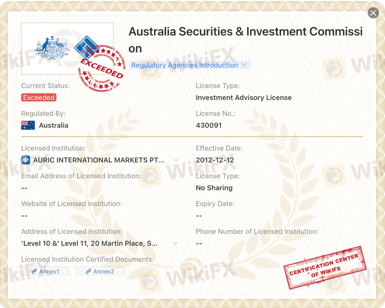 regulation regulation