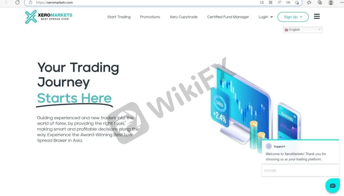 home page