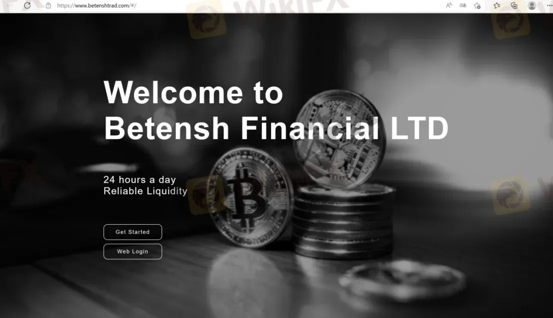 home page