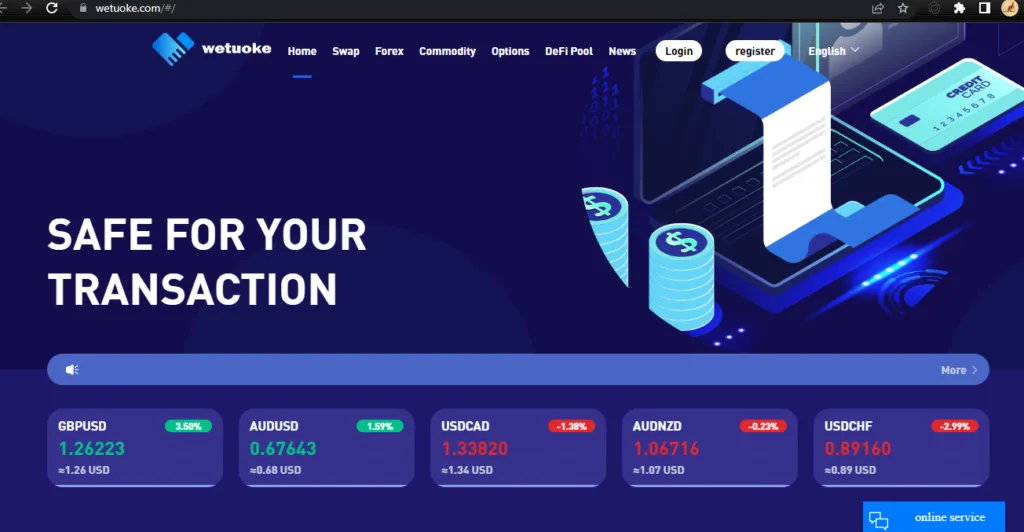 WETUOKE's home page WETUOKE's home page