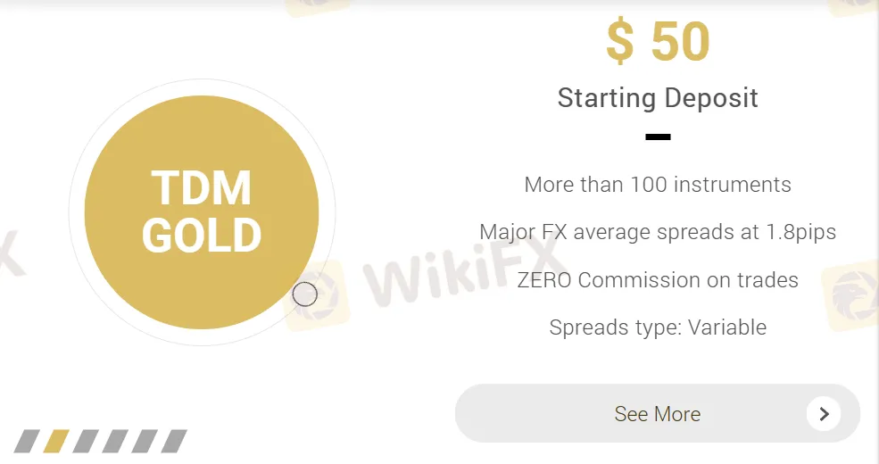 TDM Gold account