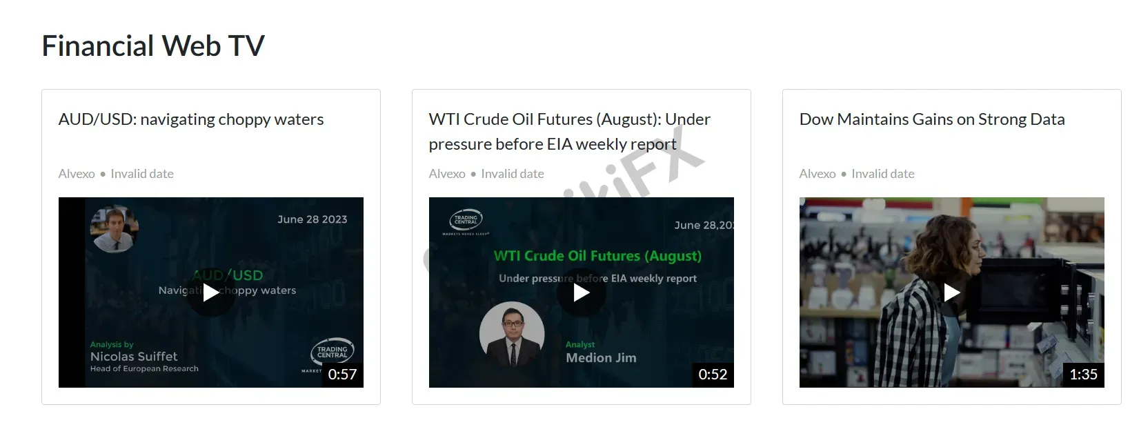 Financial Web TV