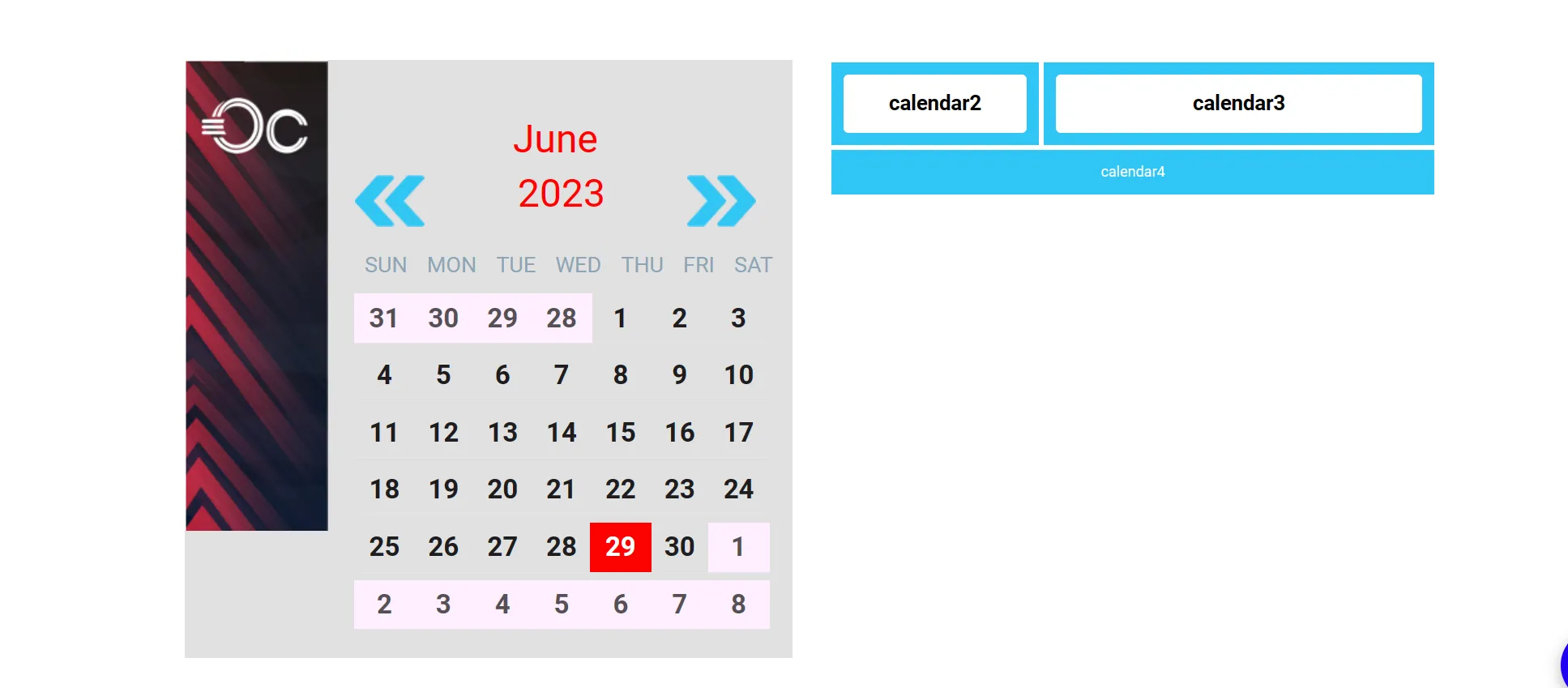 Calendar Calendar