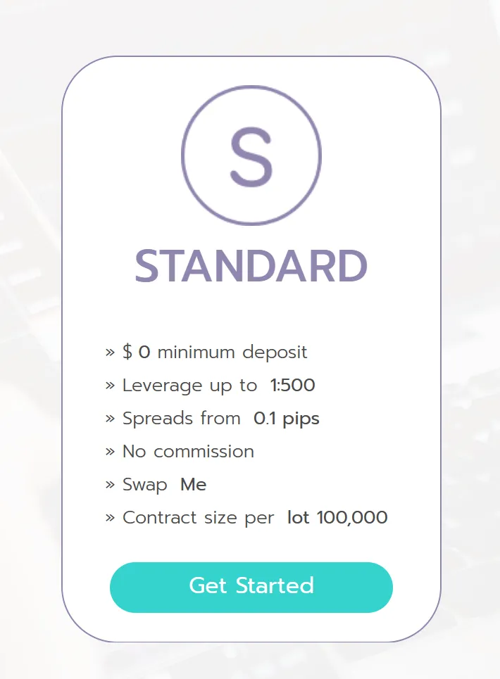 Standard Account Standard Account
