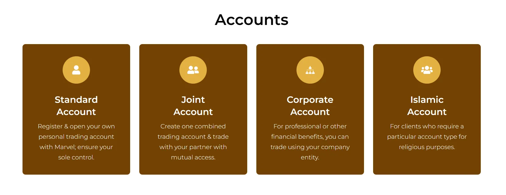 Account Types Account Types
