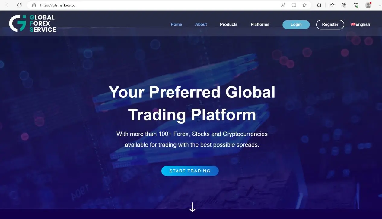 GFS' home page GFS' home page