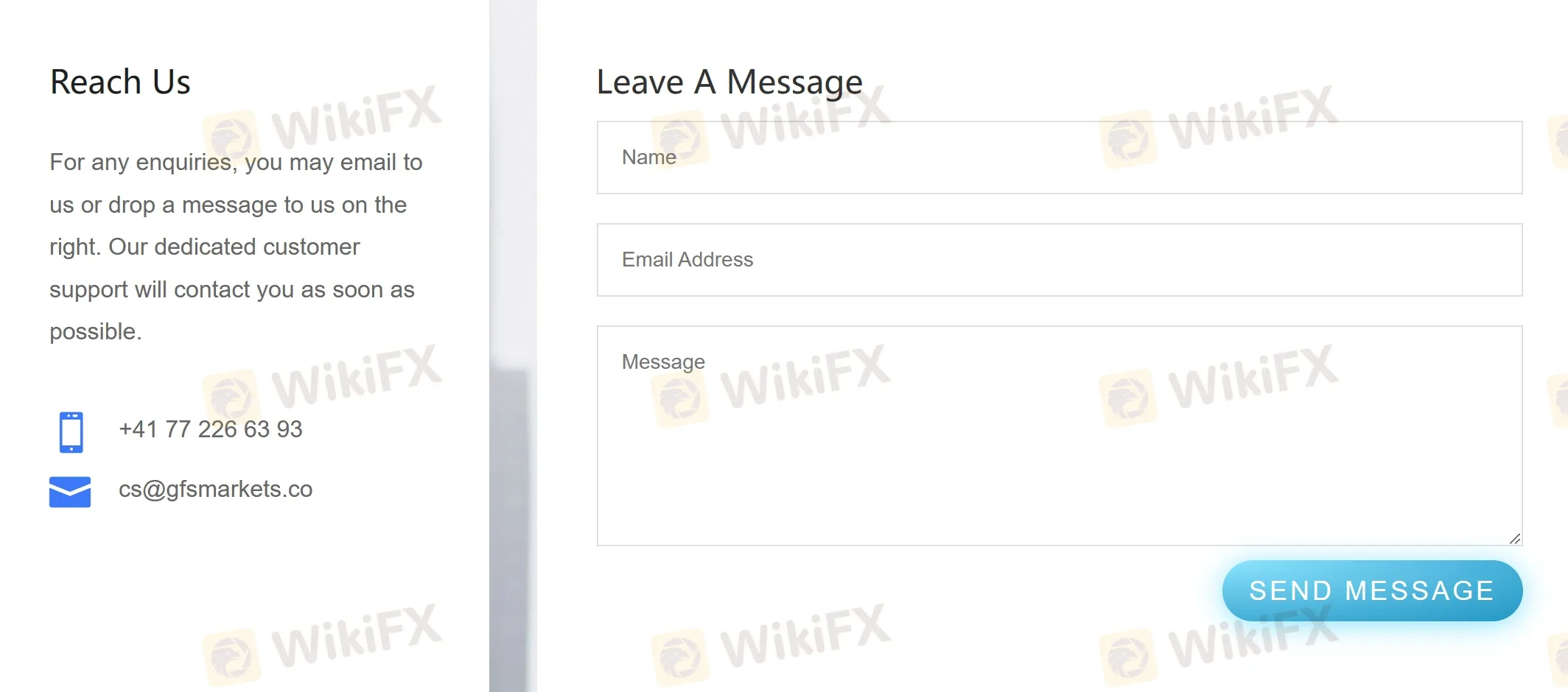 contact details