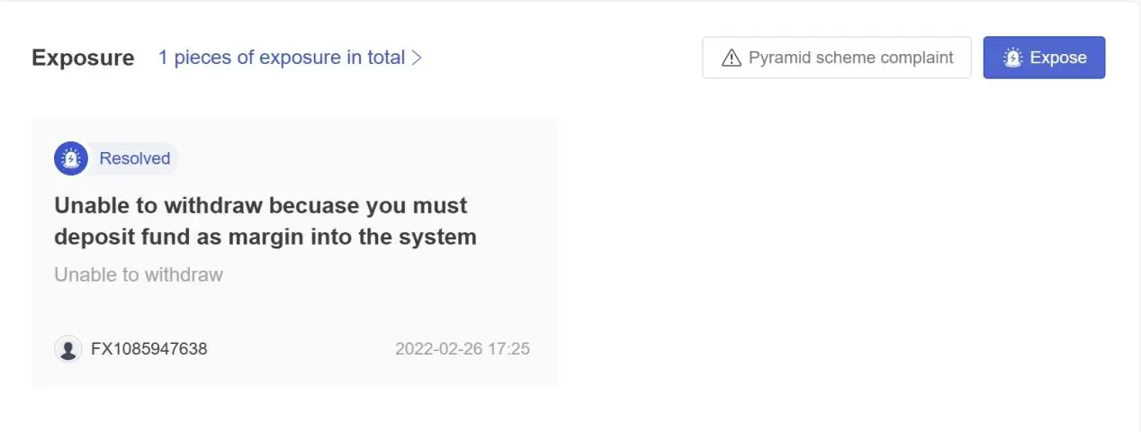 User Exposure on WikiFX