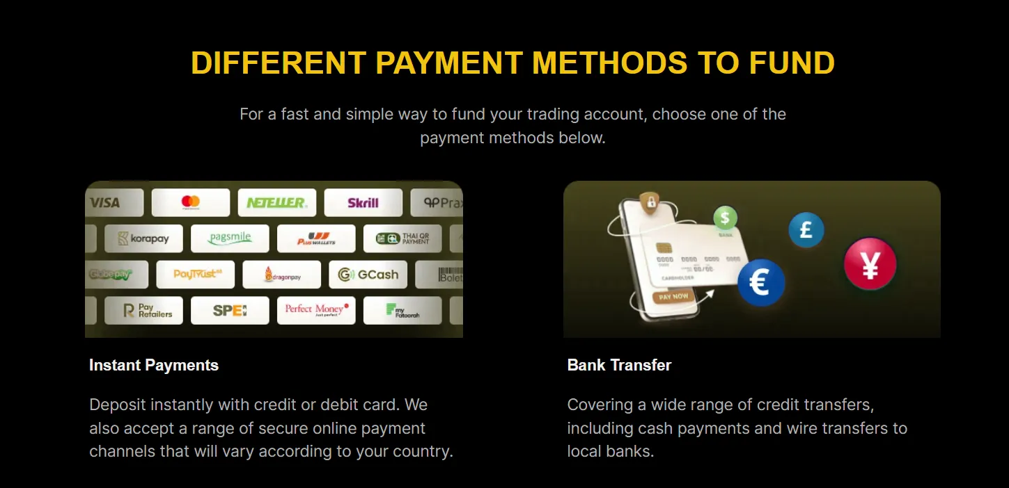 Deposits & Withdrawals Deposits & Withdrawals