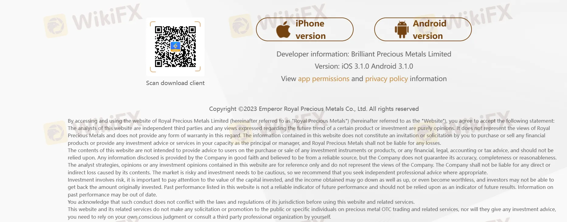 Bibgold Metal APP Bibgold Metal APP