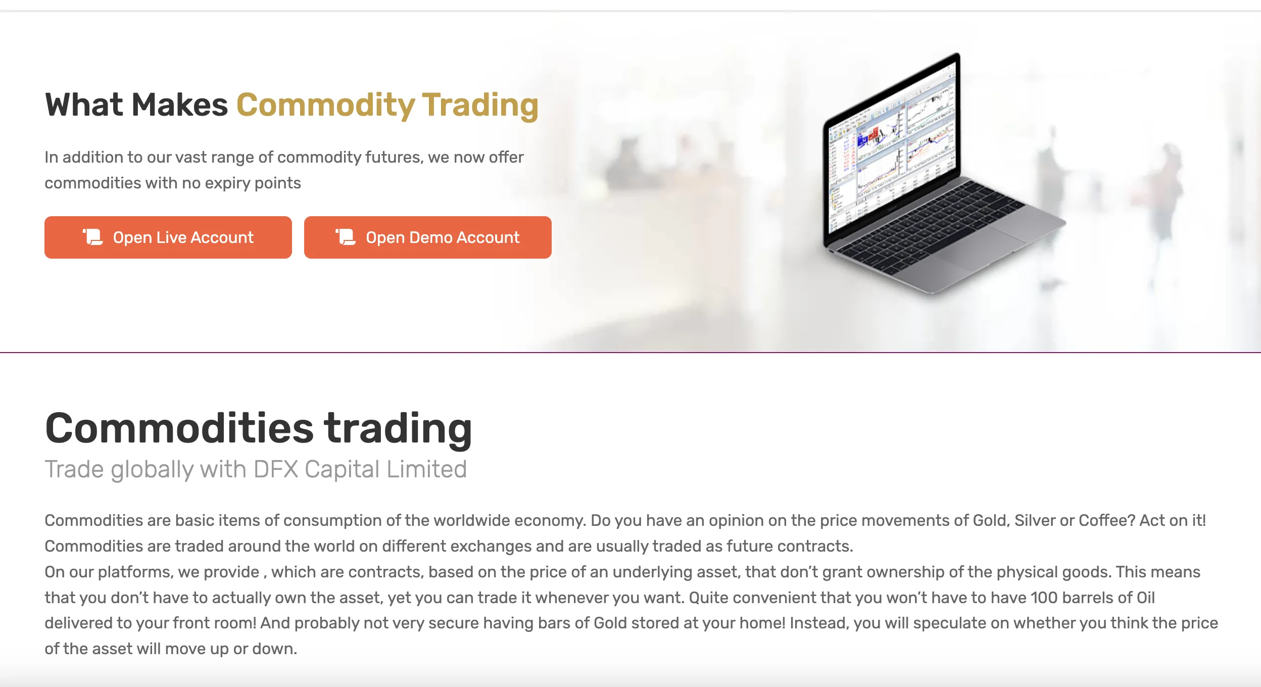commodities