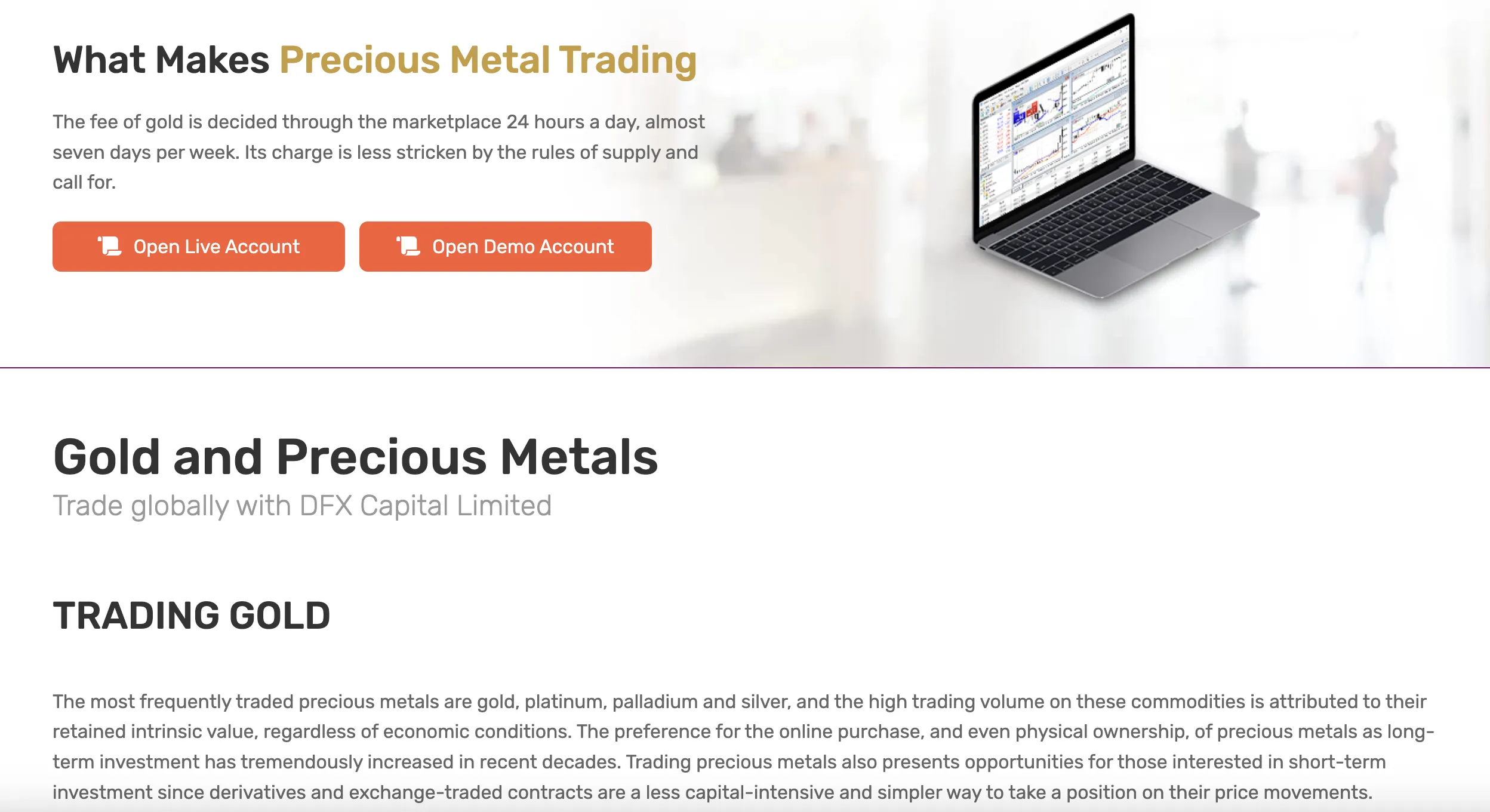precious metals