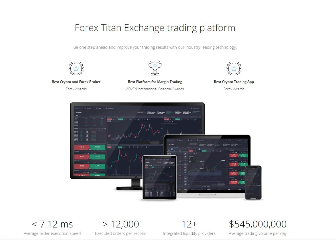 Forex Titan Exchange Inc Web Trader platform