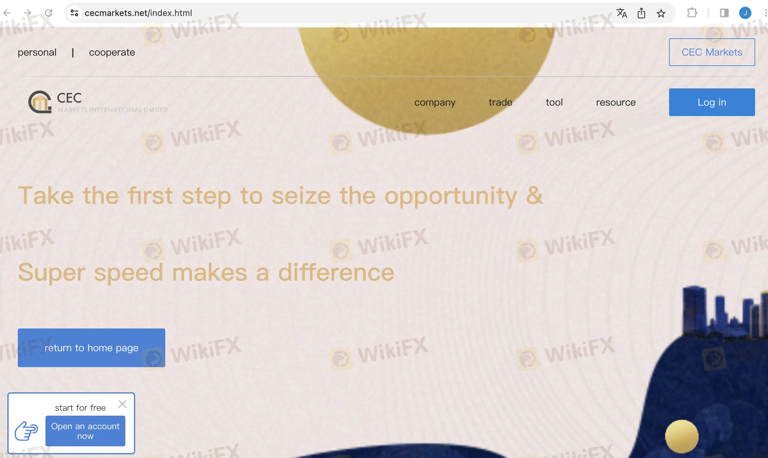 CEC's home page CEC's home page