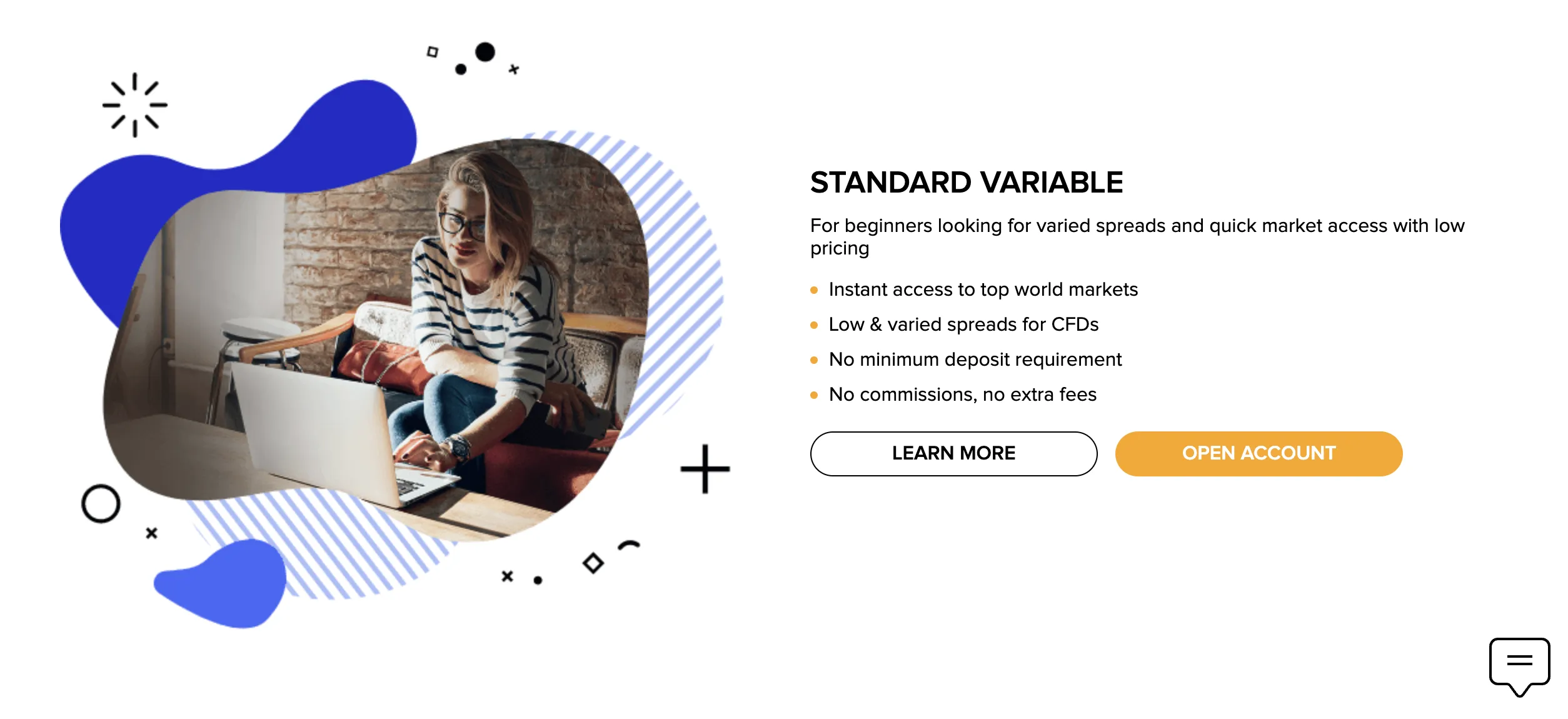 Standard variable account Standard variable account