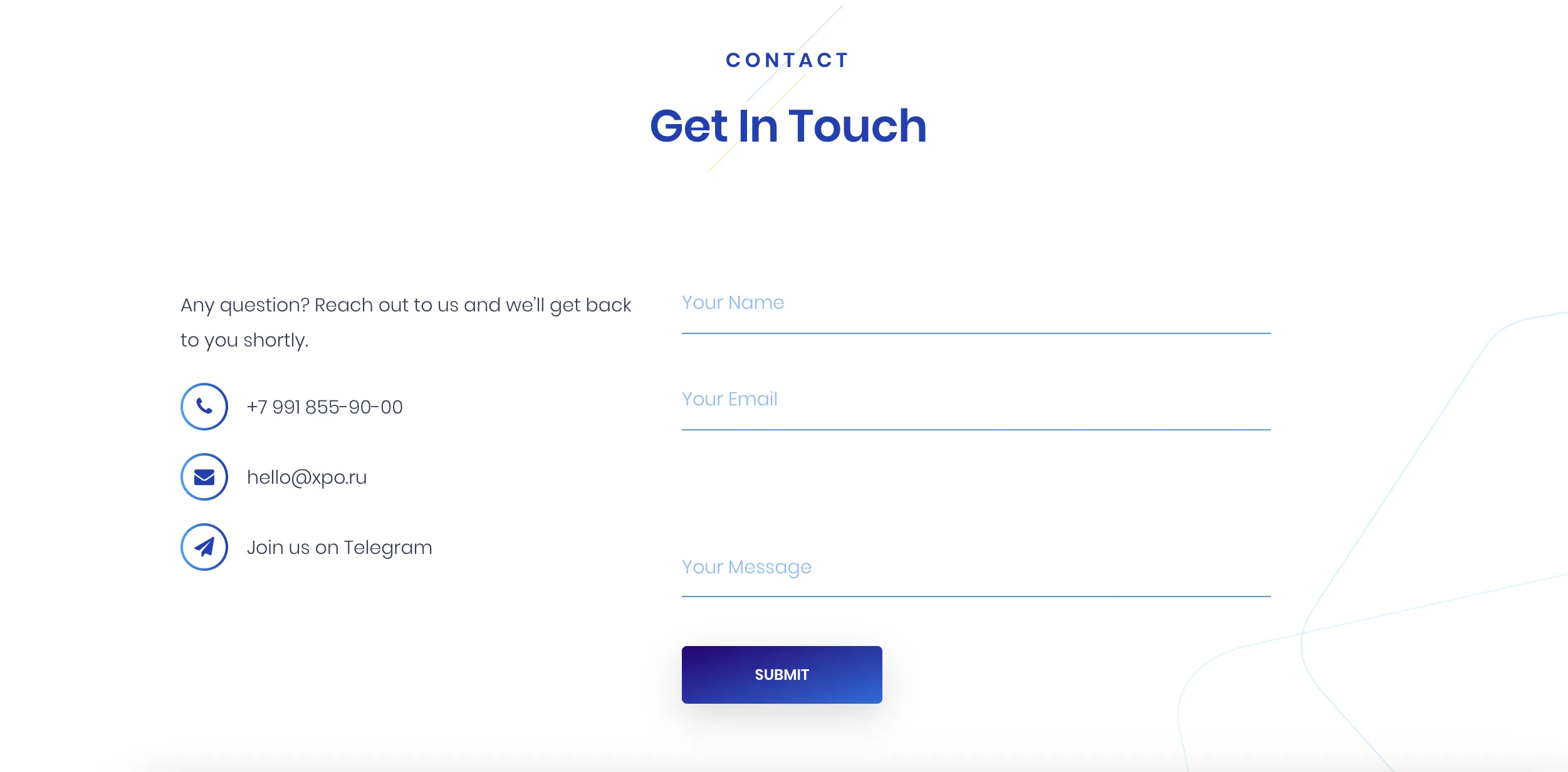 contact details contact details