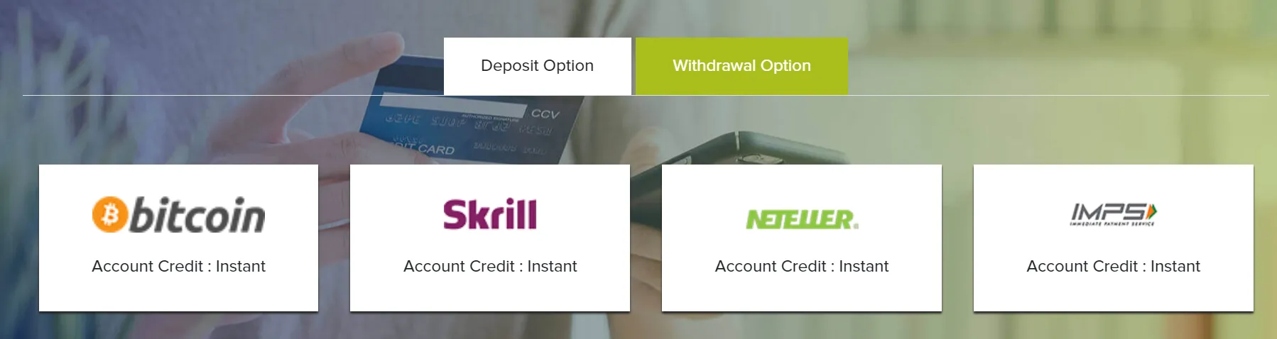 deposit deposit