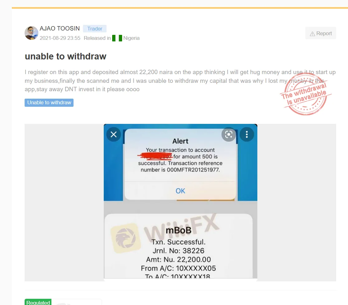 User Exposure on WikiFX