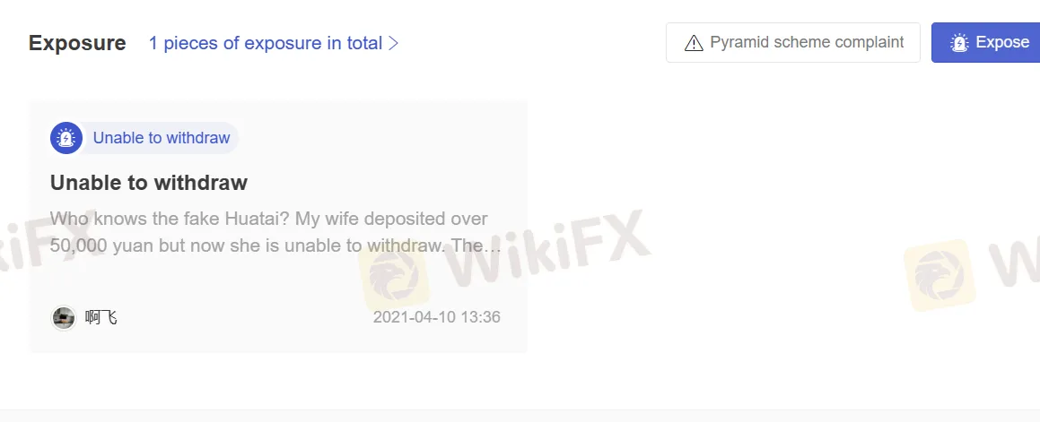 User Exposure on WikiFX