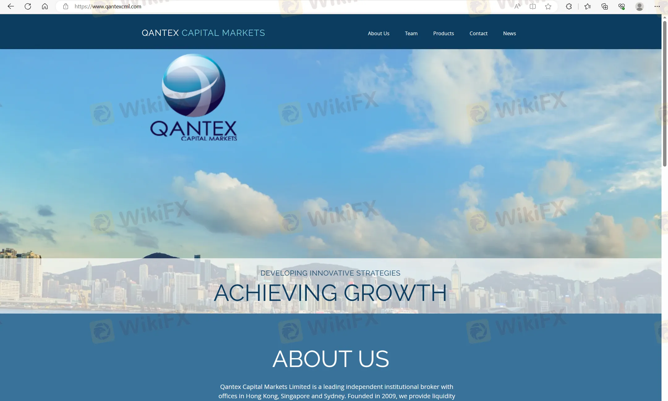 QANTEX‘s home page