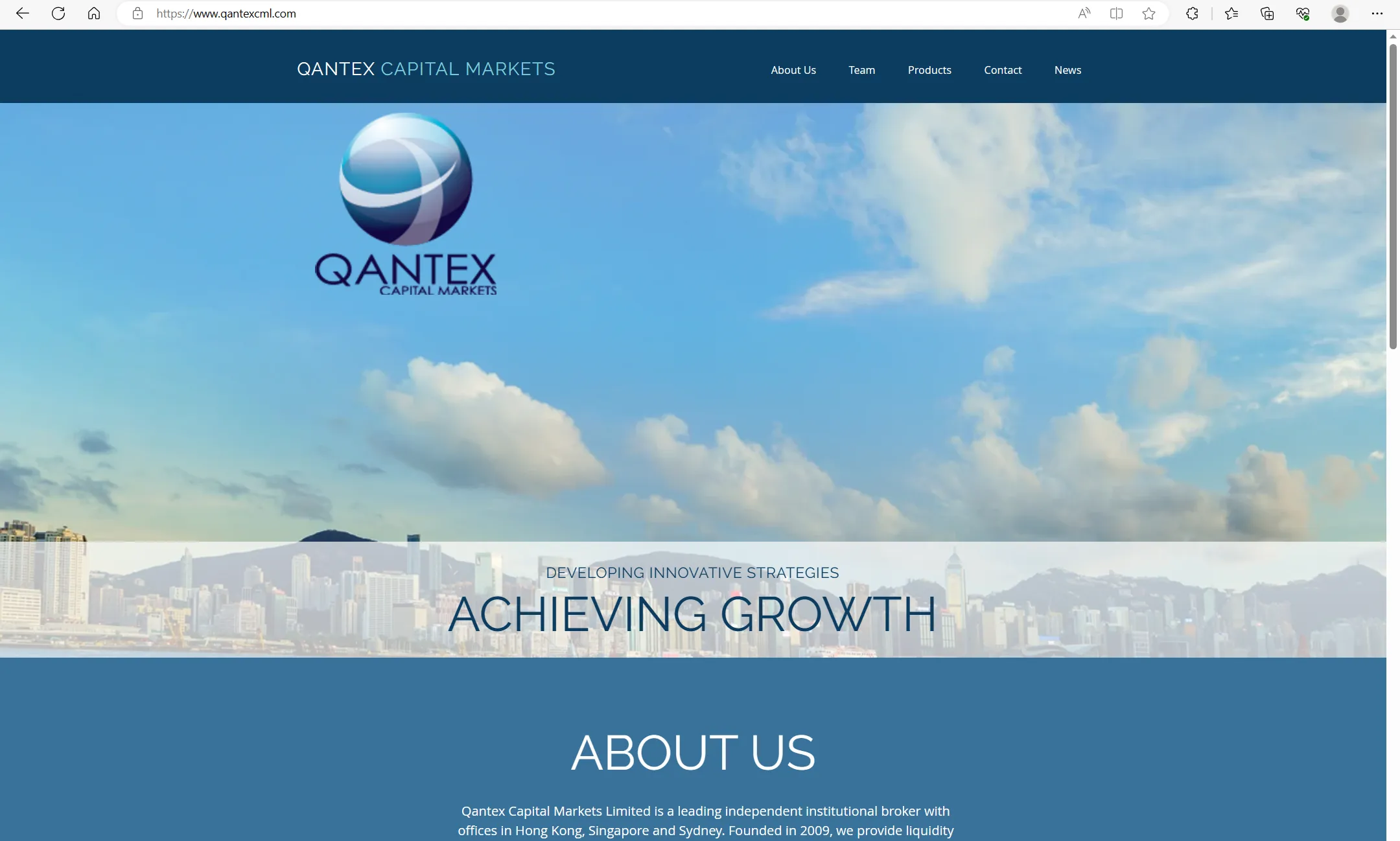 QANTEX‘s home page