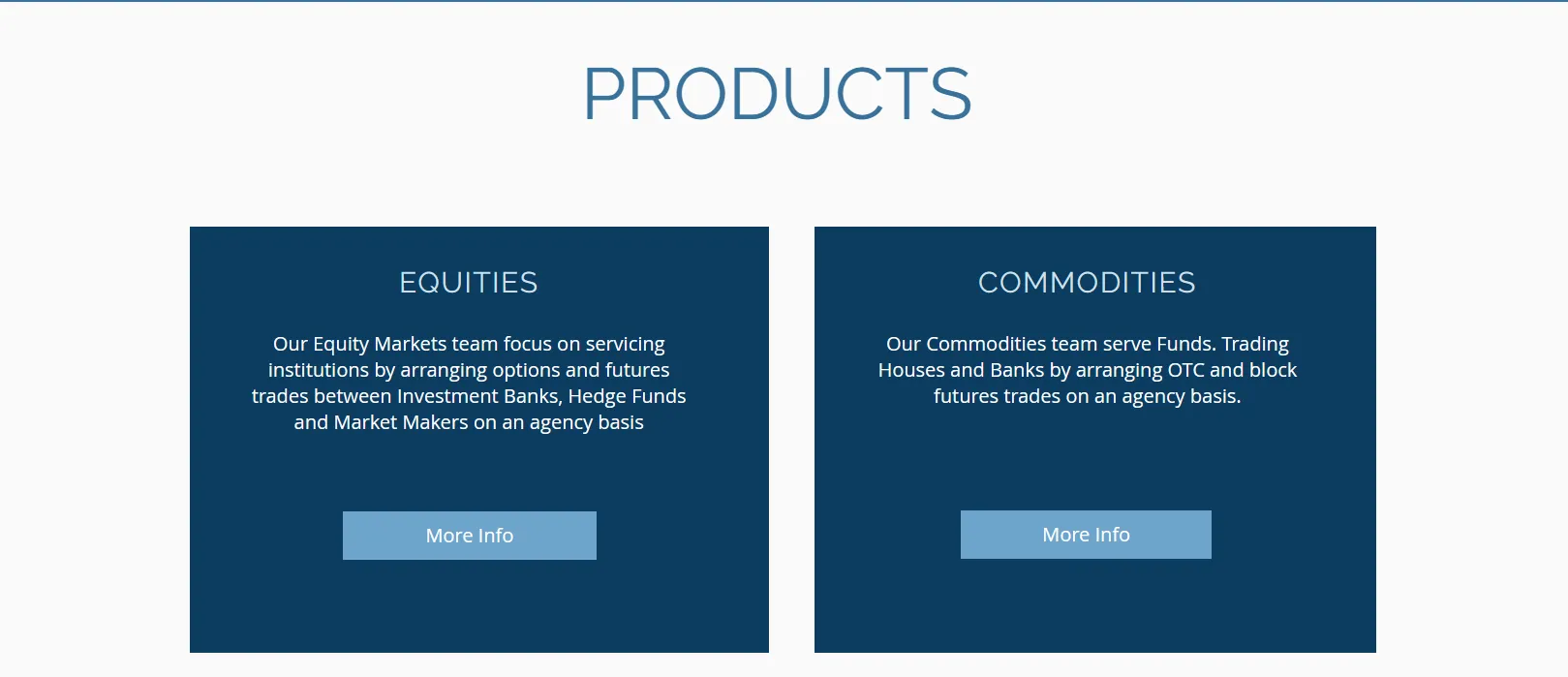 equities & commodties