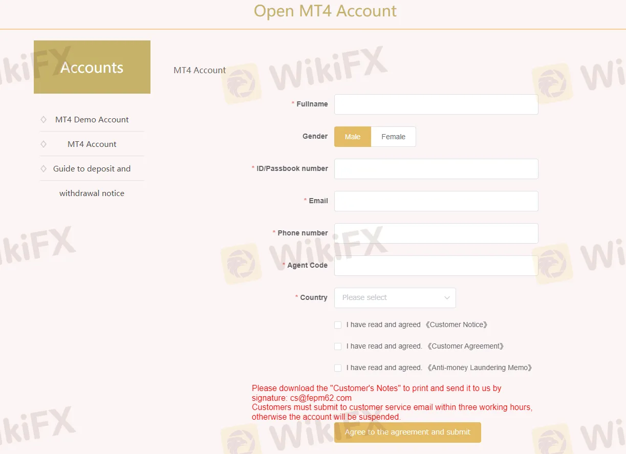 open-account open-account
