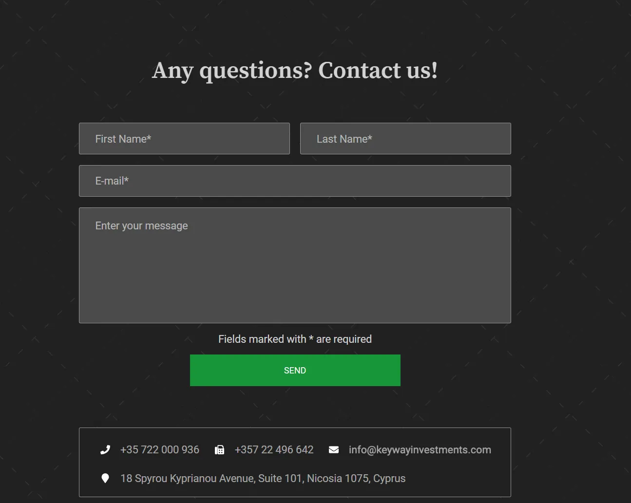 contact details contact details