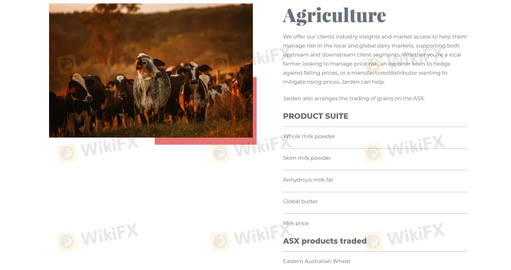 Agriculture