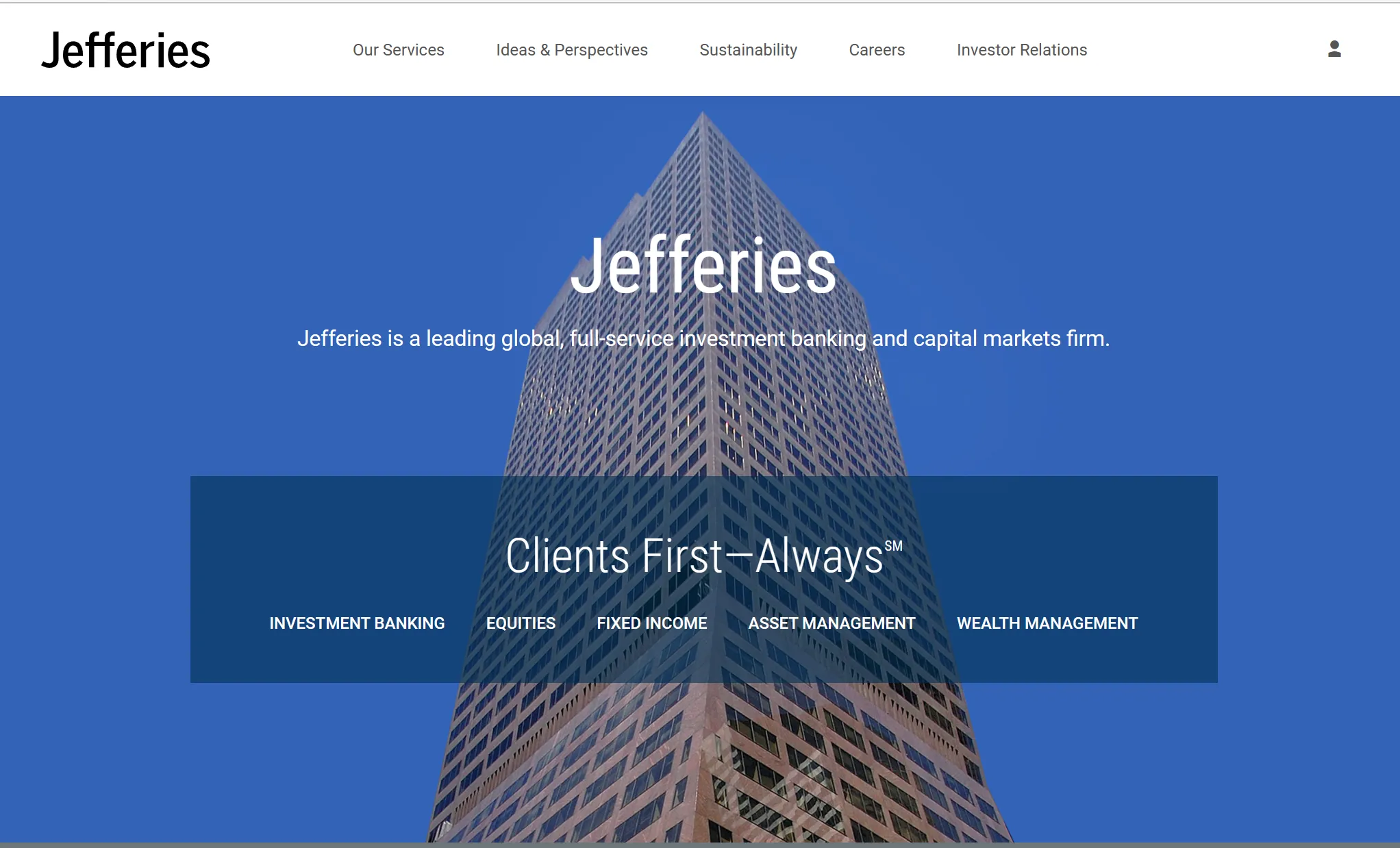 Jefferies' home page Jefferies' home page