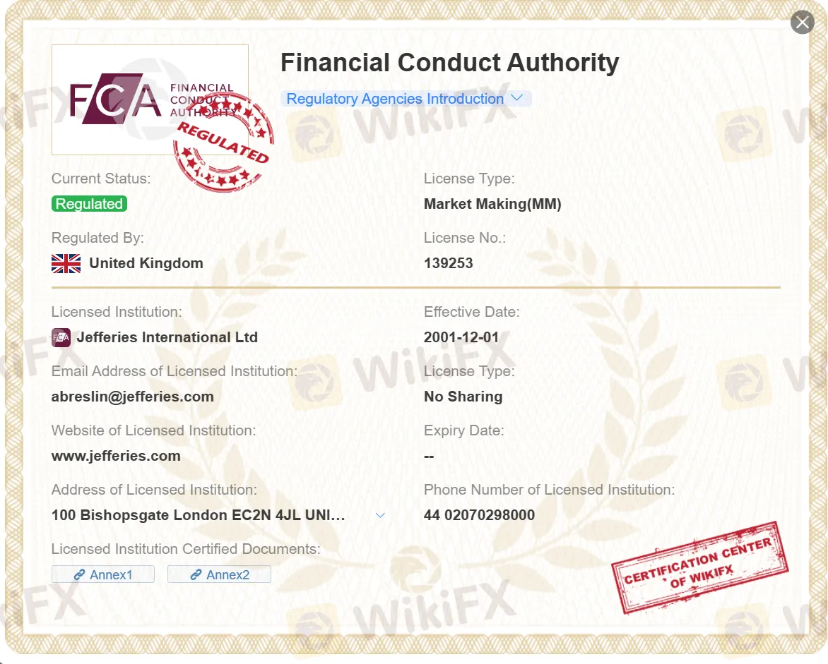 FCA license