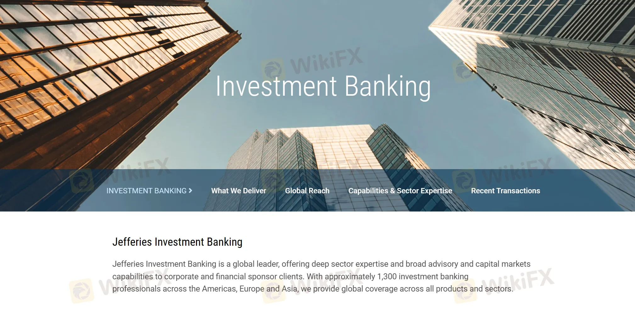 Investment banking