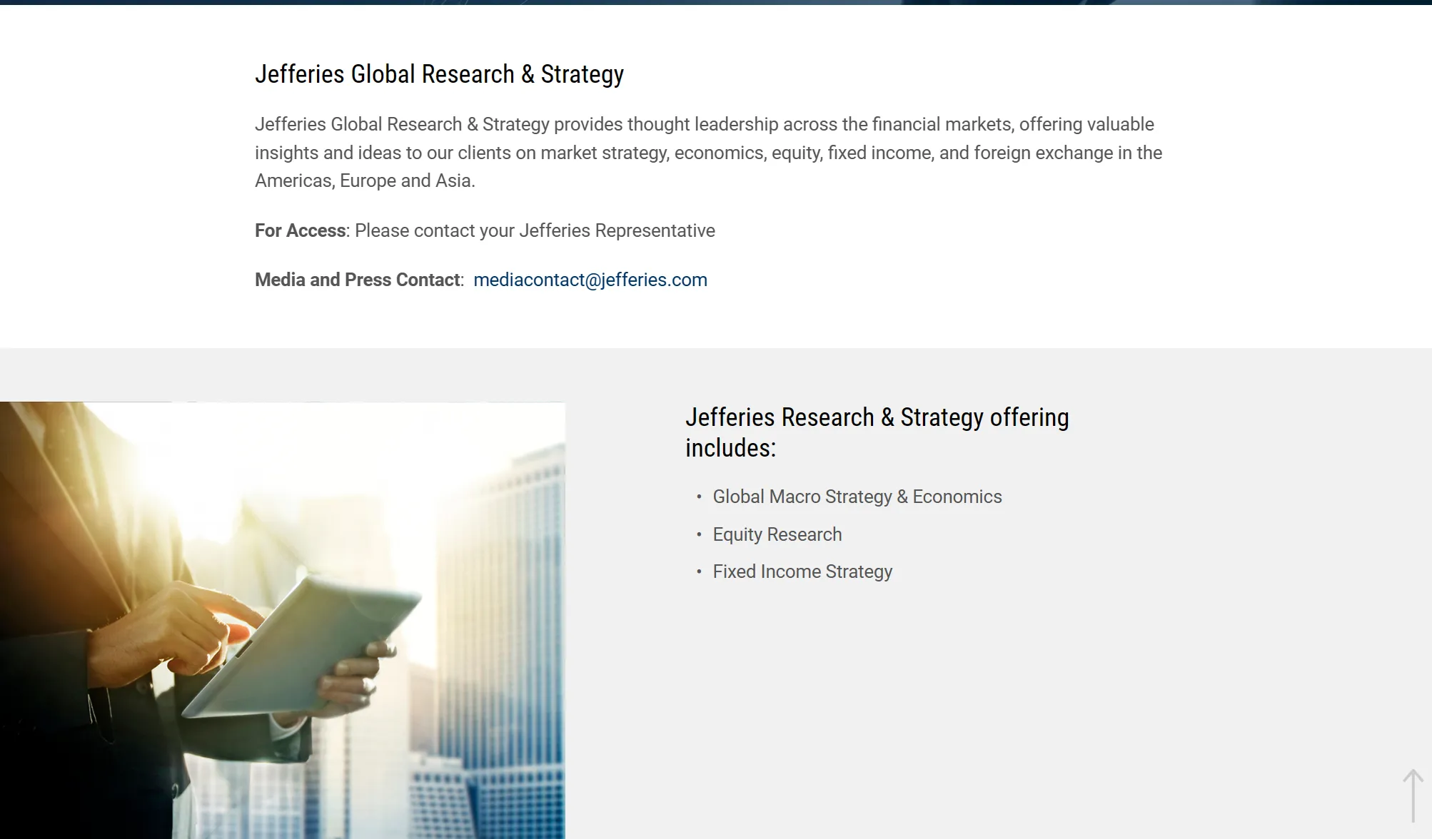 Research & Strategy Research & Strategy