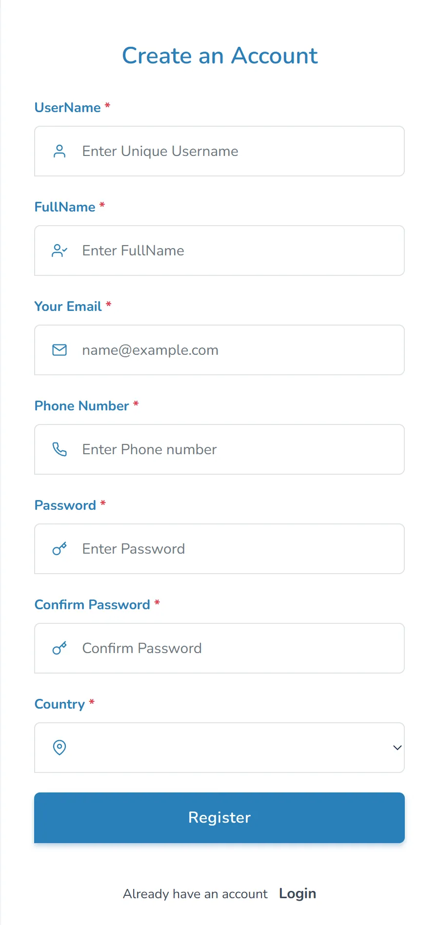 open -accounts