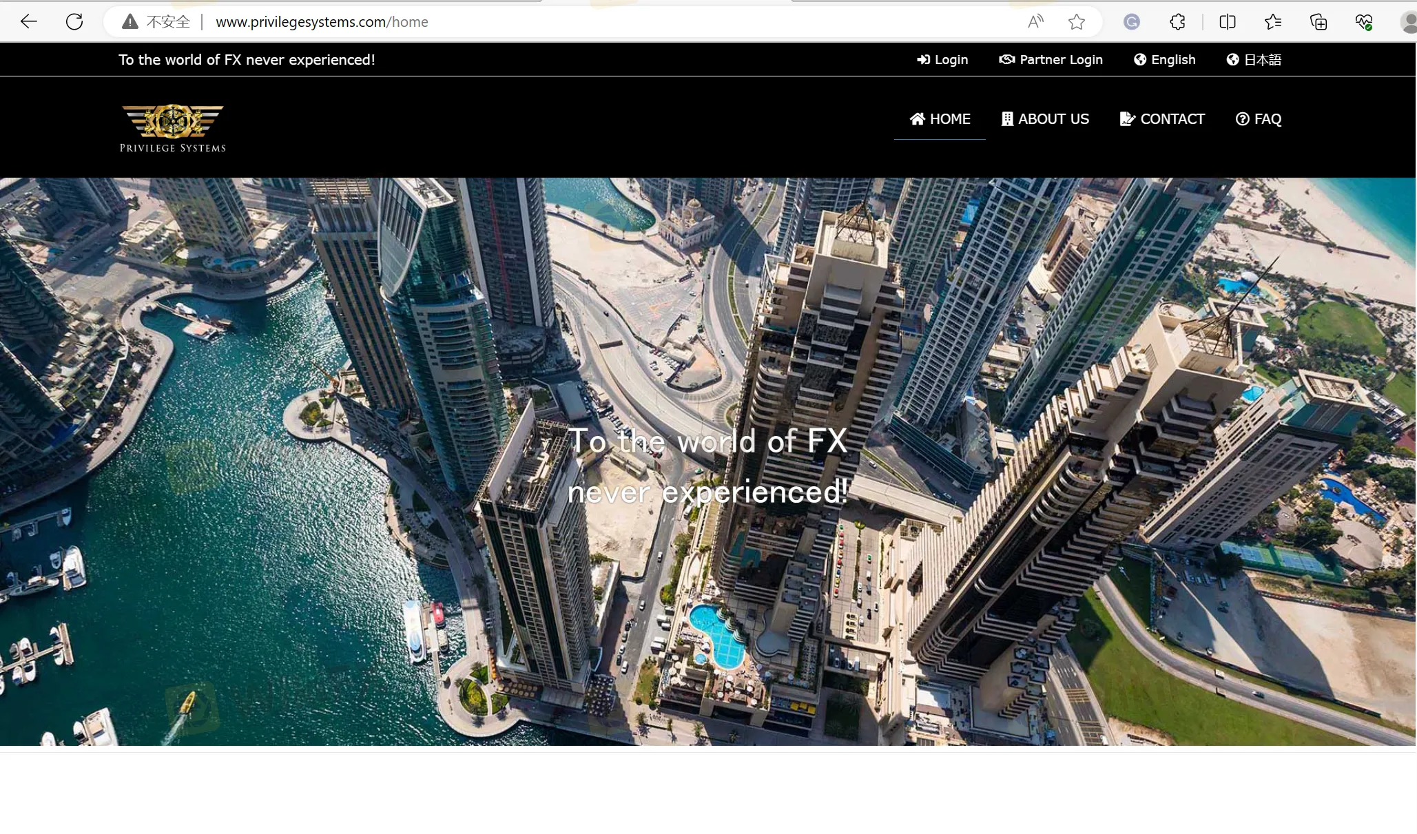 Privilege Systems' home page