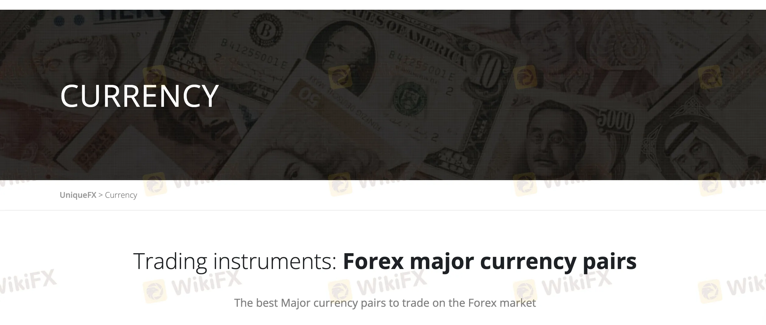 Forex Currency Pairs