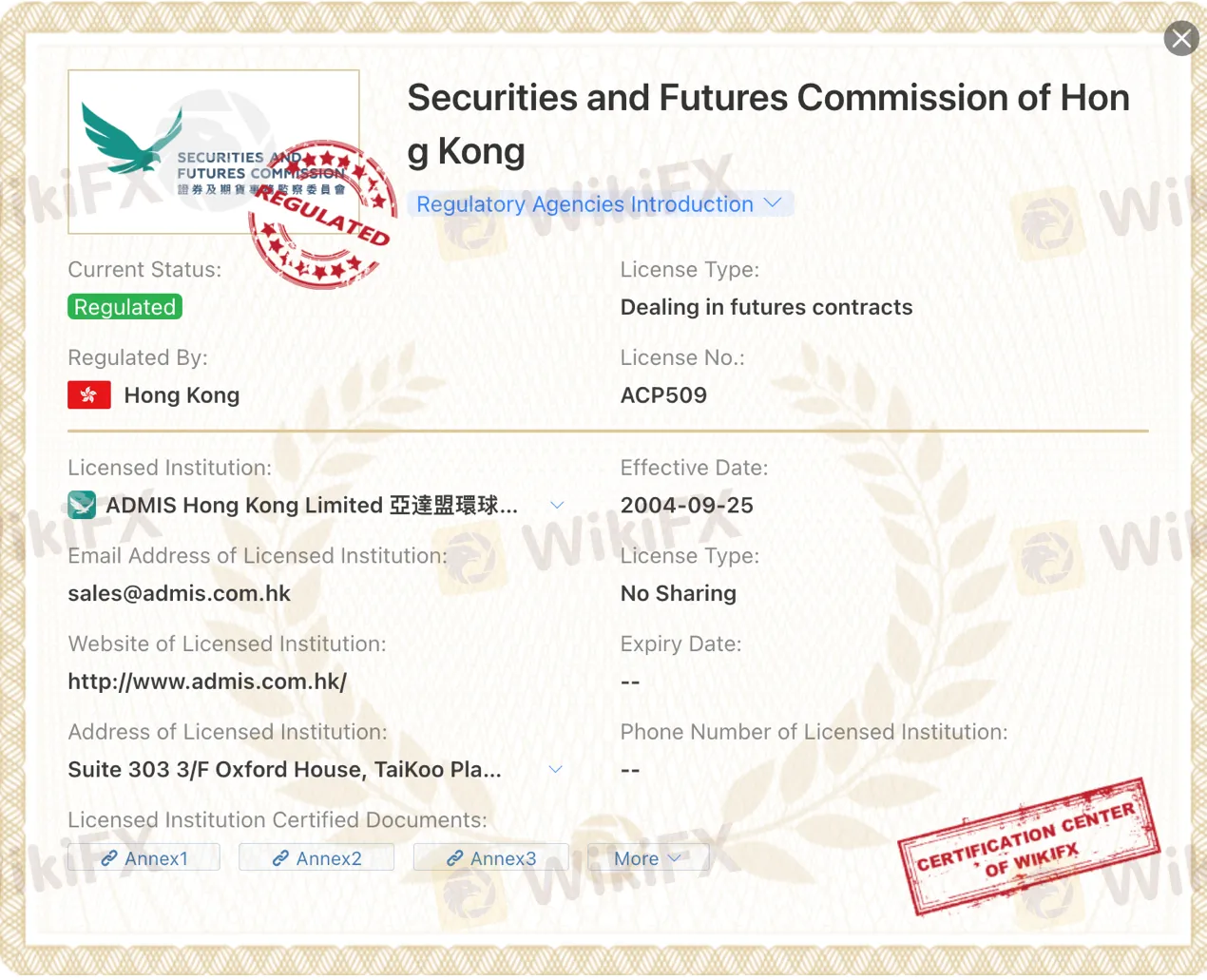 regulation regulation