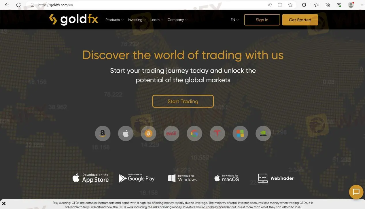 GoldFx's home page