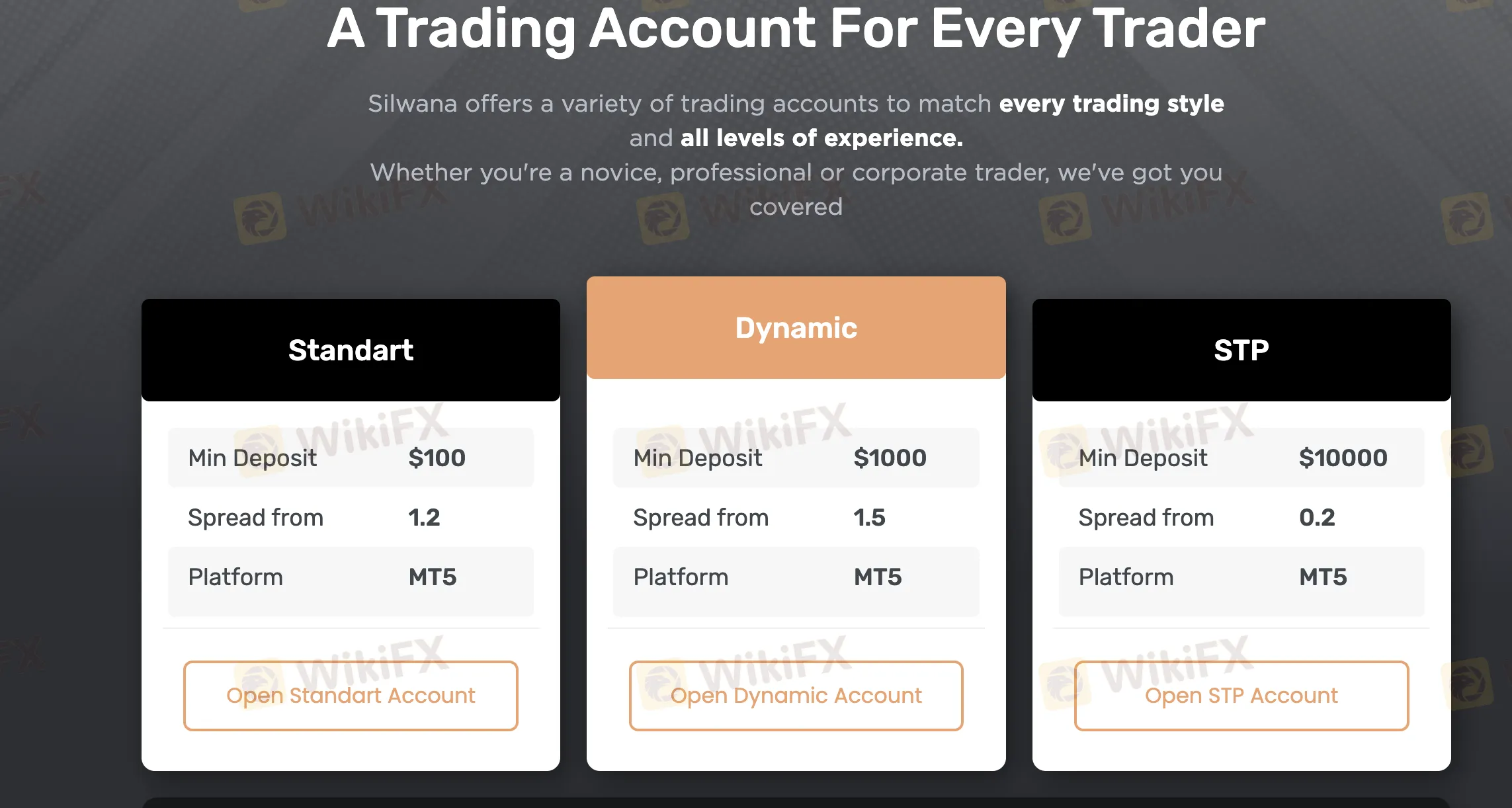 account types