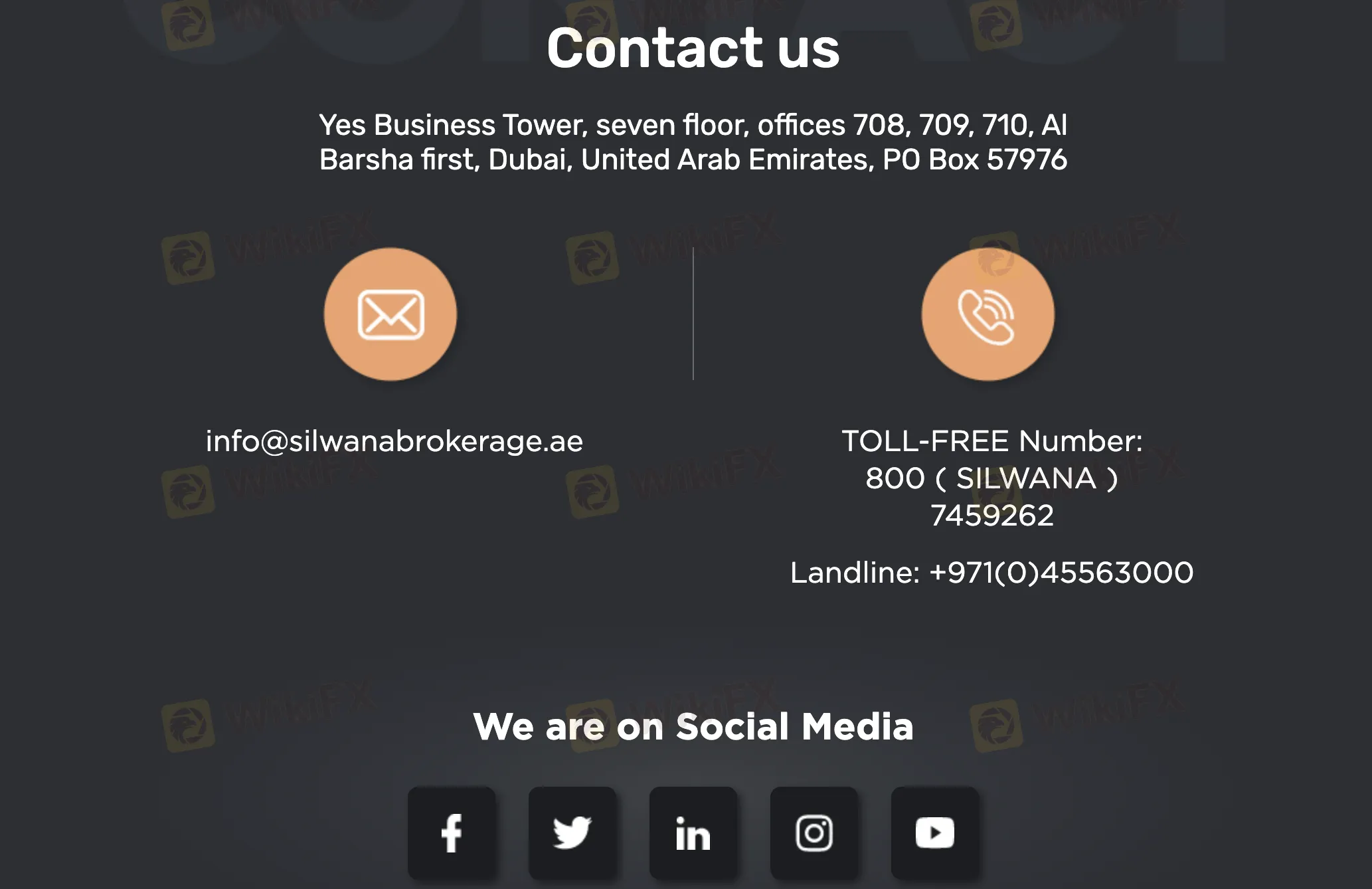contact details