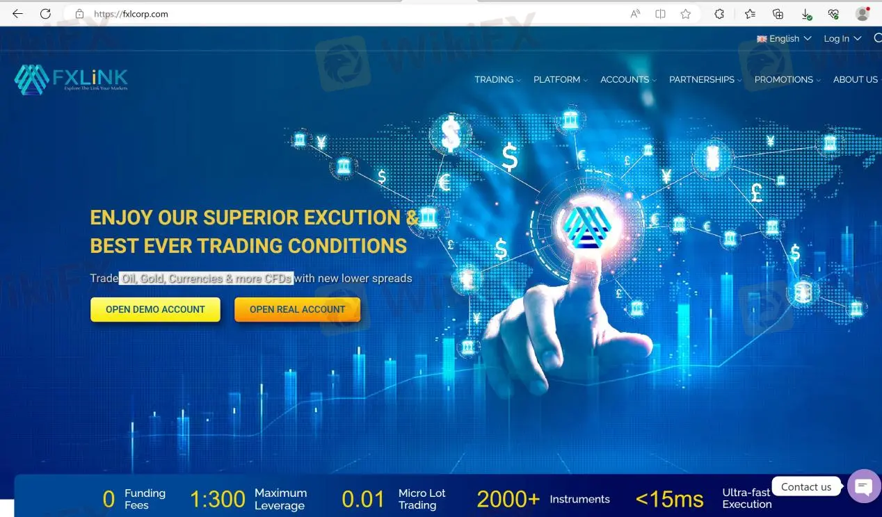 FXLINK's home page
