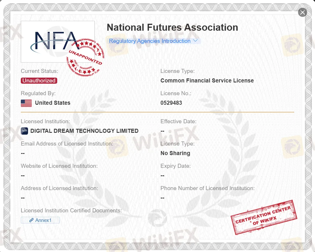 unauthorzied NFA license