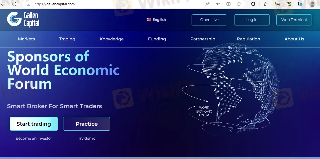 Gallen Capital's home page