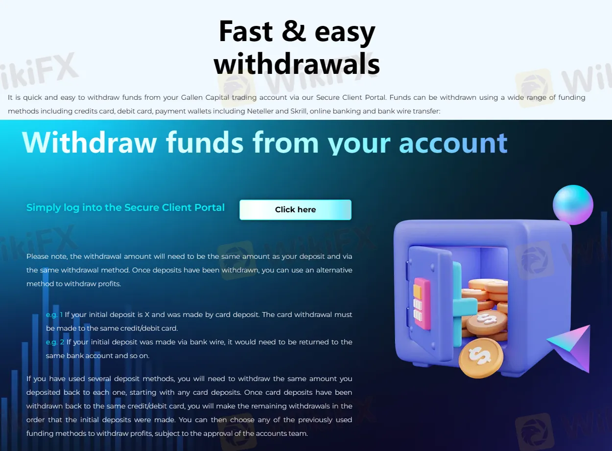 Withdrawals Withdrawals