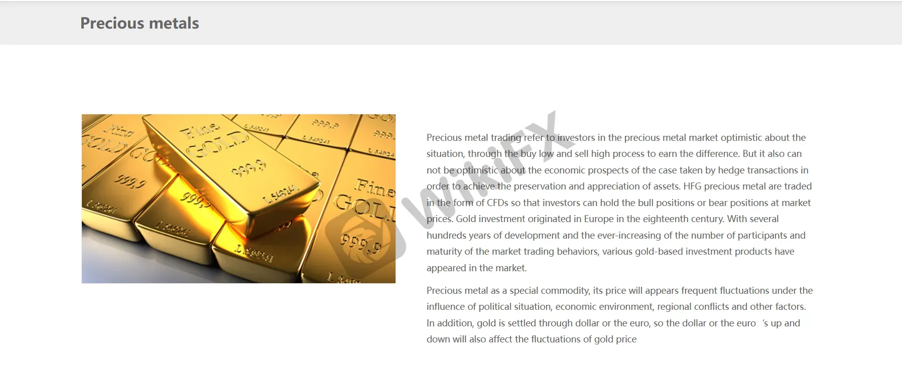 precious metals precious metals